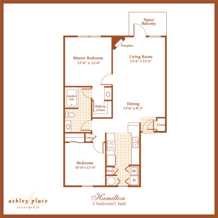 Hamilton floor plan