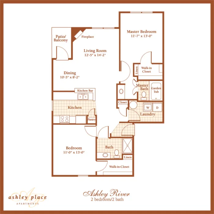Ashley River floor plan